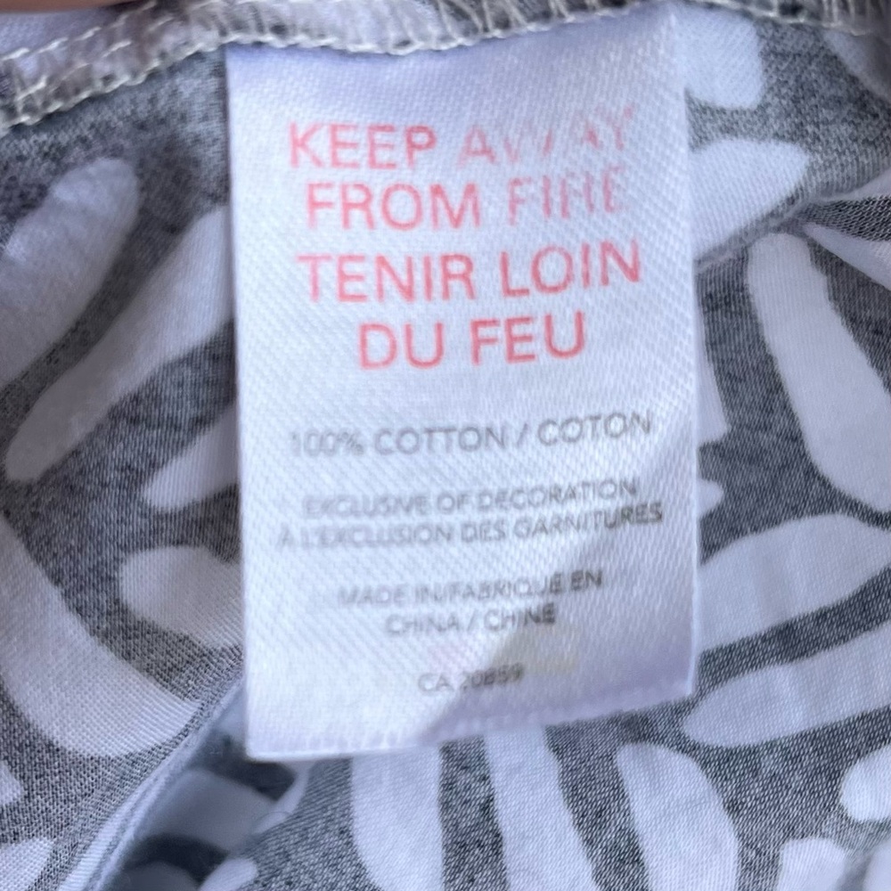 Hatley Lightweight Navy/White Patterned Shirt Dre… - image 8